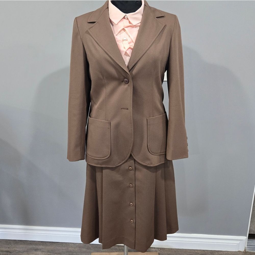 🐢 Vintage Jack Winter Skirt Suit